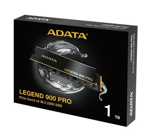 твердотельный накопитель ADATA LEGEND 900 PRO M.2 2280 NVMe PCle 4.0 x4 1TB 7400/6000 COLOR BOX SEPARATED