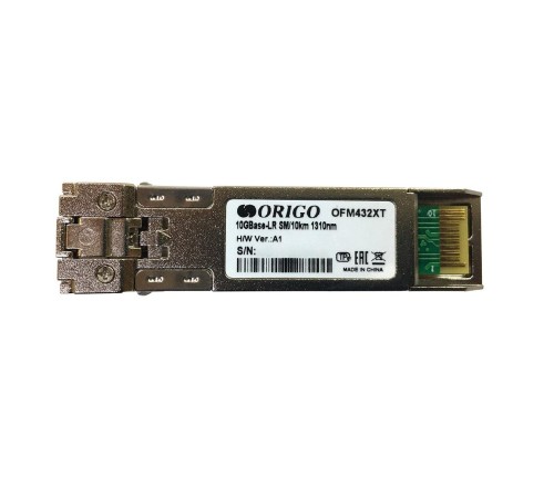 Трансивер/ OFM432XT SFP+ Transceiver, 10GBase-LR, Duplex LC, 1310nm, Single-mode, 10KM Трансивер/ OFM432XT SFP+ Transceiver, 10GBase-LR, Duplex LC, 1310nm, Single-mode, 10KM