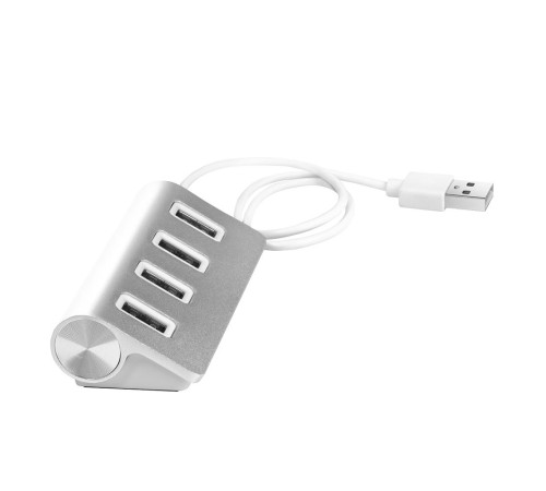 Greenconnect USB 2.0 Разветвитель GCR-UH224S на 4 порта 0,2m , silver Greenconnect USB 2.0 Разветвитель GCR-UH224S на 4 порта 0,2m , silver