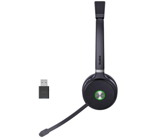 Гарнитура YEALINK WH62 Dual Portable UC Дуо, Беспроводная, HD звук, 120м DECT, Шумоподав, USB-адаптер Гарнитура YEALINK WH62 Dual Portable UC Дуо, Беспроводная, HD звук, 120м DECT, Шумоподав, USB-адаптер