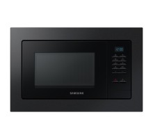 встраиваемая микроволновая печь Samsung Built-in microwave oven; Product dimensions (WxHxD) 489 x 275 x 346 mm; 23 liters.; Bioceramics; LED display (blue); Output power (microwaves) 800 watts;