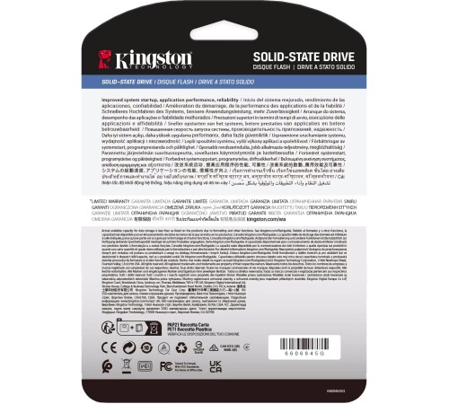Твердотельный накопитель/ Kingston SSD DC3000ME 15360GB, U.2(2.5" 15mm), NVMe, PCIe Gen 5x4, 3D TLC, R/W 14000/9700MB/s, IOPs 2 700 000/400 000, TBW 28032, DWPD 1(12 мес)