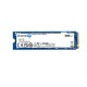Твердотельный накопитель/ Kingston SSD NV3, 500GB, M.2(22x80mm), NVMe, PCIe 4.0 x4, 3D TLC, R/W 5000/3000MB/s, TBW 160, DWPD 0.3 (60 мес)