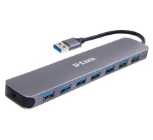 Концентратор/ DUB-1370 USB3.0 Hub, 7xUSB3.0 with Fast-Charging port