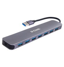 Концентратор/ DUB-1370 USB3.0 Hub, 7xUSB3.0 with Fast-Charging port