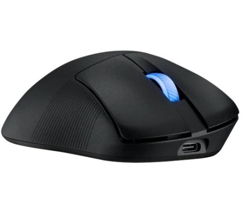 Мышь ASUS ROG KERIS II WIRELESS ACE, 54g, 2.4GHz RF, Bluetooth, 42K DPI Sensor, 5 Programmable Buttons, Black