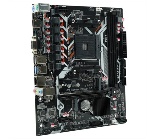 Материнская плата/ MB AFOX AMD A320 AM4, 2xDDR4(32GB), 1xPCIe 3.0x16, 1xPCIe x1, 1xMPCIe, 1xHDMI, 1xD-Sub, 1xLAN(1GbE), 4xSATA, 1xM.2, 2xUSB 3.0, 2xUSB 2.0, 2xPS/2, mATX Материнская плата/ MB AFOX AMD A320 AM4, 2xDDR4(32GB), 1xPCIe 3.0x16, 1xPCIe x1, 1xMPCIe, 1xHDMI, 1xD-Sub, 1xLAN(1GbE), 4xSATA, 1xM.2, 2xUSB 3.0, 2xUSB 2.0, 2xPS/2, mATX