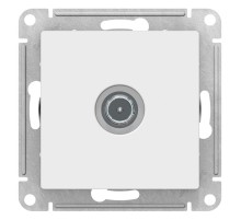 ATLASDESIGN TV РОЗЕТКА оконечная 1DB, механизм, БЕЛЫЙ