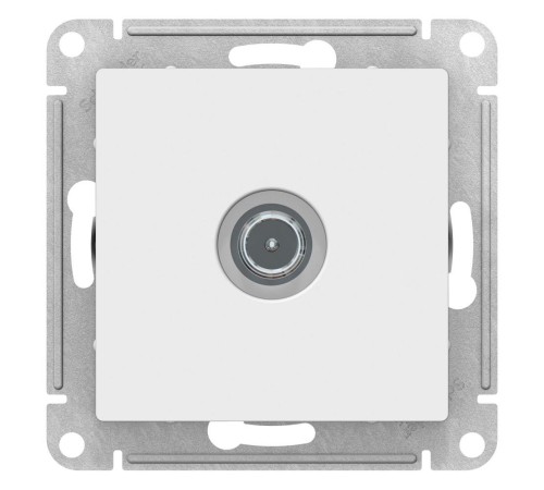 ATLASDESIGN TV РОЗЕТКА оконечная 1DB, механизм, БЕЛЫЙ ATLASDESIGN TV РОЗЕТКА оконечная 1DB, механизм, БЕЛЫЙ