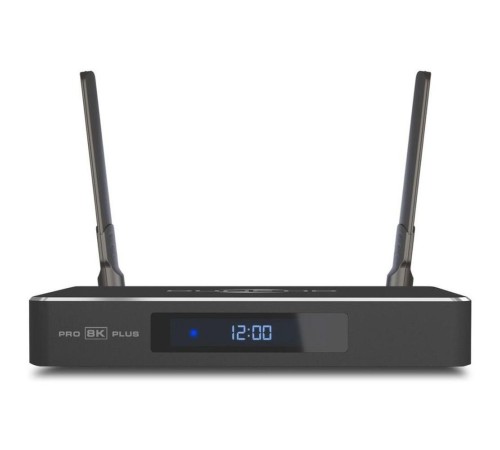 Медиаплеер/ Mediaplayer Dune HD Pro 8K Plus: 8K/60 Hz/Dolby Vision/HDR10+/HDR, CPU Amlogic S9284-K/J, RAM 8 Gb, Flash 64 Gb, 1xUSB3.0, 1xUSB2.0, LAN 1000Mb/s, WiFi 802.11ax, BT 5.2, HDMI 2.1a, S/PDIF, Audio Out miniJack, BT+Voice Remote Control, Android Медиаплеер/ Mediaplayer Dune HD Pro 8K Plus: 8K/60 Hz/Dolby Vision/HDR10+/HDR, CPU Amlogic S9284-K/J, RAM 8 Gb, Flash 64 Gb, 1xUSB3.0, 1xUSB2.0, LAN 1000Mb/s, WiFi 802.11ax, BT 5.2, HDMI 2.1a, S/PDIF, Audio Out miniJack, BT+Voice Remote Control, Android