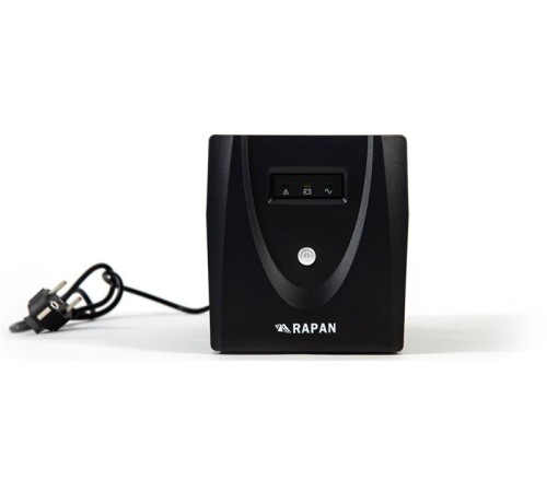Источник бесперебойного питания (737) Бастион RAPAN-UPS 1000ВА/600Вт/line-interactive/170 - 270 В/АКБ 7Ачx2/2xC13 2xSchuko/1,5 л.г.