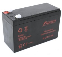 Батарея POWERMAN Battery CA1270, напряжение 12В, емкость 7Ач,макс. ток разряда 105А, макс. ток заряда 2.1А, свинцово-кислотная типа AGM, тип клемм F2, Д/Ш/В 151/65/94, 2.2 кг./ Battery POWERMAN Battery CA1270, voltage 12V, capacity 7Ah, max. discharge cur