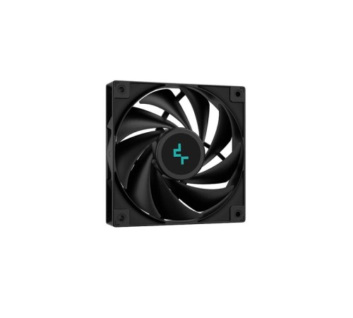 Кулер для процессора DEEPCOOL AG620 DIGITAL LGA1700/1200/115X/AM5/AM4 (8шт/кор, TDP 260W, PWM, DUAL Fan 120mm, 6 тепл. трубок, черный) RET