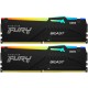 Память оперативная/ Kingston 32GB 6000MT/s DDR5 CL30 DIMM (Kit of 2) FURY Beast RGB XMP