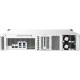 Сетевое хранилище без дисков/ SMB QNAP TS-1232PXU-RP-4G 12-Bay quad-core 64-bit AL324 1.7 GHz rackmount NAS with 250W redundant PSU, 4GB DDR4 UDIMM RAM (max 1x16GB), SATA 6Gb/s, 2x 10GbE SFP+ LAN, 2x2.5 GbE LAN, 1x PCIe Gen2 x2 slot. W/o RAIL-B02