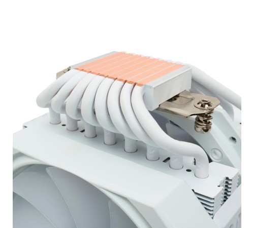 Кулер для процессора/ CPU Cooler HSPD A128 WHITE (280W, 4-pin PWM, 155mm, Al/Cu, 8x6mm, 1x130+1x120mm, 68CFM, 25dBA, 1650RPM, S: 1851/1700/1200/20XX/115X/13XX, AM5/AM4/AM3/AM2/AM3+/AM2+/FM2/FM1, white) Кулер для процессора/ CPU Cooler HSPD A128 WHITE (280W, 4-pin PWM, 155mm, Al/Cu, 8x6mm, 1x130+1x120mm, 68CFM, 25dBA, 1650RPM, S: 1851/1700/1200/20XX/115X/13XX, AM5/AM4/AM3/AM2/AM3+/AM2+/FM2/FM1, white)