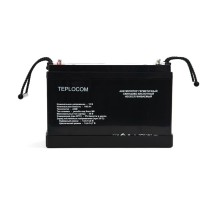  (437) Бастион TEPLOCOM 100Ач АКБ СК 12В/100 Ач/T7-M6/Срок службы 12 лет/1 г.г