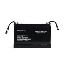  (437) Бастион TEPLOCOM 100Ач АКБ СК 12В/100 Ач/T7-M6/Срок службы 12 лет/1 г.г