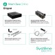 Источник бесперебойного питания Systeme Electric Smart-Save Online SRT 6000 ВА, конвертируемый форм-фактор 5U, 230 В, 1:1, клеммный вход/выход, 6 розеток IEC C13 и 4 розетки IEC C19, SmartSlot, LCD, USB HID, SNMP карта, версия с возможностью увеличения