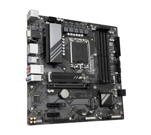 Материнская плата GIGABYTE B760M DS3H, LGA1700, B760, 4*DDR5, 4*SATA, 2*M.2, 3*USB 3.2, 2*USB 2.0, Type-C, 1*PCIx16, 2*PCIx1, D-Sub+HDMI+2*DP ,mATX