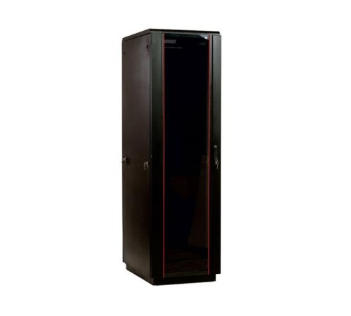 шкаф ЦМО Шкаф телекоммуникационный напольный 42U (600x600) дверь стекло, цвет чёрный шкаф ЦМО Шкаф телекоммуникационный напольный 42U (600x600) дверь стекло, цвет чёрный