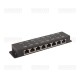 Пассивный PoE-инжектор OSNOVO Midspan-8/P Пассивный PoE-инжектор Fast Ethernet на 8 портов. Предназначен для питания оконечных сетевых устройств. Напряжение PoE - до 57V(конт. 4,5 (+), 7,8 (-)). Максимальный ток на каждый п