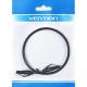 Патч-корд Vention прямой UTP cat.6, RJ45 - 3м. плоский Черный