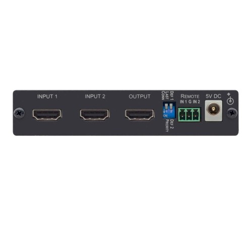 Коммутатор 2х1 HDMI с автоматическим переключением; коммутация по наличию сигнала, поддержка 4K60 4:4:4 [20-80353090]