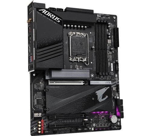 Материнская плата/ MB GIGABYTE INTEL Z790 s1700, 4xDDR5(192GB), HDMI 2.0/DP, 1xPCIe 5.0x16, 1xPCIe 4.0x16, 1xPCIe 3.0x16, 1xLAN (2.5GbE), Wi-Fi, BT, 6xSATA 6Gb/s, 4xM.2, 1xUSB-C, 5xUSB 3.2, 4xUSB 2.0, ATX Материнская плата/ MB GIGABYTE INTEL Z790 s1700, 4xDDR5(192GB), HDMI 2.0/DP, 1xPCIe 5.0x16, 1xPCIe 4.0x16, 1xPCIe 3.0x16, 1xLAN (2.5GbE), Wi-Fi, BT, 6xSATA 6Gb/s, 4xM.2, 1xUSB-C, 5xUSB 3.2, 4xUSB 2.0, ATX