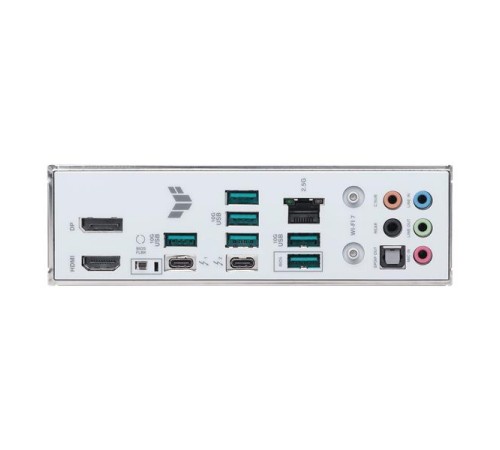 Материнская плата ASUS TUF GAMING Z890-PRO WIFI, LGA1851, Z890, 4*DDR5, 4*SATA, 4*M.2, 6*USB 3.2, 2*PCIx16, 1*PCIx4, 2*PCIx1,  2*Thunderbolt™ 4, HDMI+DP, ATX; 90MB1IR0-M0EAY0