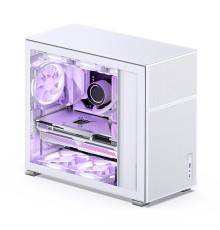 Корпус без блока питания/ Case JONSBO D41 MESH, Midi-Tower, TG, no fan, 1xUSB-A 3.2 + 1xUSB-C 3.2, ATX, mATX White
