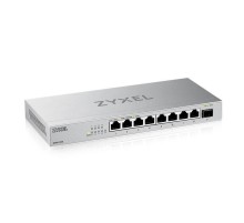 Коммутатор/ Мультигигабитный коммутатор Zyxel XMG-108, 8xRJ-45: 1/2.5G, 1xSFP+, настольный, бесшумный