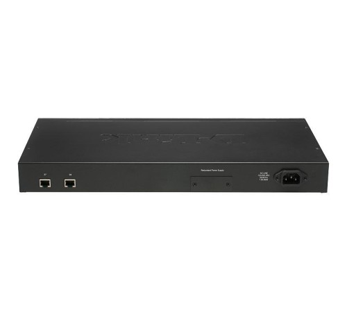 Коммутатор/ DES-3528_RFB/A3 Refurbished unit, clean, fully tested, well-packed with power cable and 19' rack mounts.Managed L2+ Stackable Switch 24x100Base-TX, 2x1000Base-T, 2xCombo 1000Base-T/SFP, CLI, RS-232 Console, RPS, H/W A3.