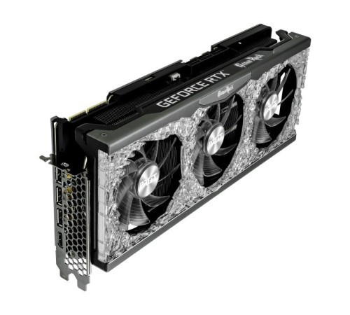 Видеокарта Palit RTX3090 GAMEROCK 24G GDDR6X 384bit 3-DP HDMI (Вскрытая упаковка) Видеокарта Palit RTX3090 GAMEROCK 24G GDDR6X 384bit 3-DP HDMI (Вскрытая упаковка)