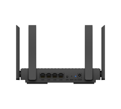 Маршрутизатор/ AX1500 Gigabit Dual Band Wi-Fi 6 Router, Chipset Realtek, 802.11ax/ac/a/b/g/n, 1201Mbps at 5GHz +300Mbps at 2.4GHz, 4 x 10/100/1000Mbps Ports, WPA3, 4 x 5dBi fixed antennas Маршрутизатор/ AX1500 Gigabit Dual Band Wi-Fi 6 Router, Chipset Realtek, 802.11ax/ac/a/b/g/n, 1201Mbps at 5GHz +300Mbps at 2.4GHz, 4 x 10/100/1000Mbps Ports, WPA3, 4 x 5dBi fixed antennas
