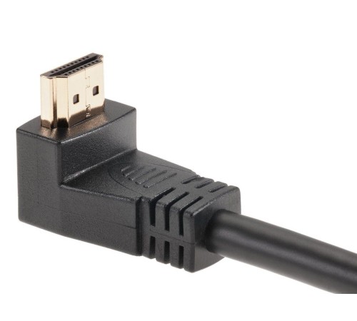 Кабель/ Кабель HDMI<=>HDMI-угловой коннектор 90град 1.8м, 2.0V VCOM <CG523-1.8M> Кабель/ Кабель HDMI<=>HDMI-угловой коннектор 90град 1.8м, 2.0V VCOM <CG523-1.8M>