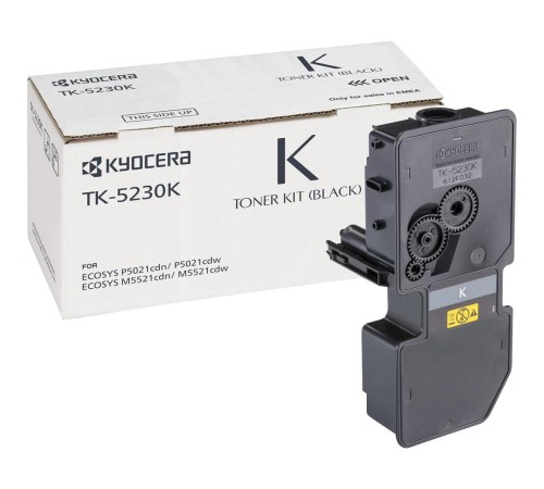 тонер-картридж Kyocera TK-5230K/ Kyocera TK-5230K, 2600 pages for Kyocera P5021cdn/cdw, M5521cdn/cdw, Black
