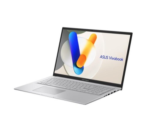 Ноутбук ASUS Vivobook 17 X1704VA-AU398 Intel Core i7-1355U  1.7 GHz  DDR4 16GB 1TB PCIE G3 SSD Intel Iris X Graphics 17.3" FHD (1920 x 1080) 16:9  IPS 60Hz Without OS 2.10 kg Cool Silver