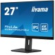Монитор LCD 27'' 16:9 3840x2160(UHD 4K) IPS, Нет, 60 Hz, 350cd/m2, 1000:1, 80M:1, 4ms, DVI, HDMI, DP, USB-Hub, Height adj, Pivot, Tilt, Swivel, Speakers, Black (Мятая упаковка)