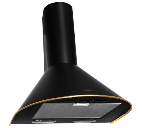 Вытяжки ELIKOR GOOD, Кухонная вытяжка ELIKOR Эпсилон 60П-430-П3Л черный/зол.