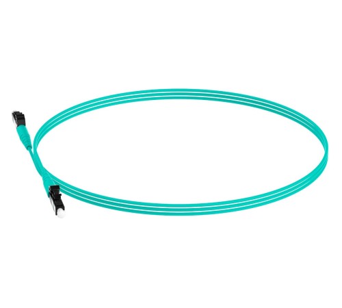 Коммутационный шнур LSZH LC/LC Duplex 50/125 OM4 1.0м/ LC to LC, OM4 STD, Duplex, LSZH, 1.6mm j