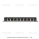 Пассивный PoE-инжектор OSNOVO Midspan-8/P Пассивный PoE-инжектор Fast Ethernet на 8 портов. Предназначен для питания оконечных сетевых устройств. Напряжение PoE - до 57V(конт. 4,5 (+), 7,8 (-)). Максимальный ток на каждый п