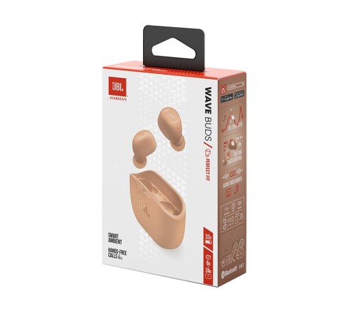 Наушники JBL WAVE BUDS (Beige)/ JBL WAVE BUDS (Beige)