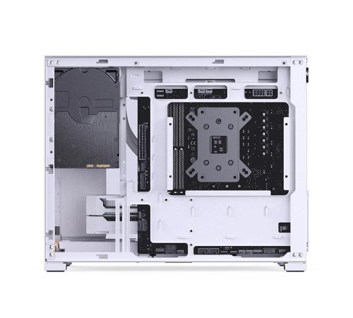 Корпус без блока питания/ Case JONSBO D32 STD, Mini-Tower, TG, no fan, 1xUSB-A 3.0 + 1xUSB-C 3.1, mATX, mITX White