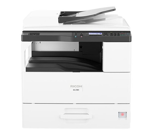 МФУ лазерное Ricoh M 2701, A3, 512Мб, 27стр/мин, дуплекс, GDI, GigaLAN, ARDF50, старт.тонер 4000стр., самозапуск