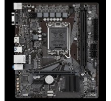 Материнская плата/ MB GIGABYTE INTEL H610 s1700, 2xDDR5(64GB), D-SUB/HDMI 2.1, 1xPCIe 4.0x16, 1xPCIe 3.0, 1xLAN, 4xSATA 6Gb/s, 1xM.2, 2xUSB 3.2, 4xUSB 2.0, 2xPS/2, mATX