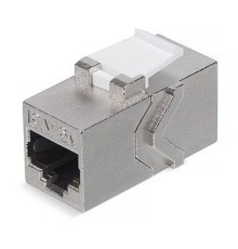 адаптер Cabeus CA-8p8c-C6a-SH Проходной адаптер, RJ45-RJ45 (8p8c), категория 6a, экранированный