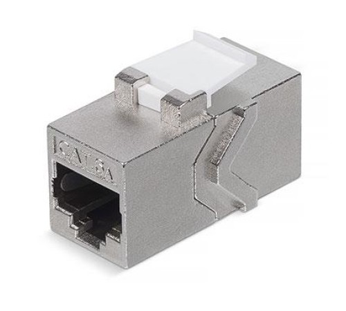 адаптер Cabeus CA-8p8c-C6a-SH Проходной адаптер, RJ45-RJ45 (8p8c), категория 6a, экранированный адаптер Cabeus CA-8p8c-C6a-SH Проходной адаптер, RJ45-RJ45 (8p8c), категория 6a, экранированный