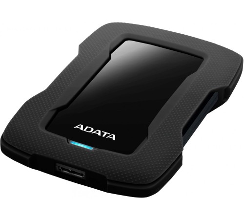 Внешний жесткий диск/ Portable HDD 4TB ADATA HD330 (Black), Silicone, USB 3.2 Gen1, 133x89x23mm, 316g /3 года/