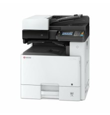 МФУ Kyocera ECOSYS M8124cidn, P/C/S, цв.лазерный, А3, 24/12(A4/A3) стр/мин, 1200x1200 dpi, 1,5 Гб, USB 2.0, Network, HyPAS, лоток 500 л., Duplex, автопод., старт.тонер 3000/1500(BK/CMY) стр.